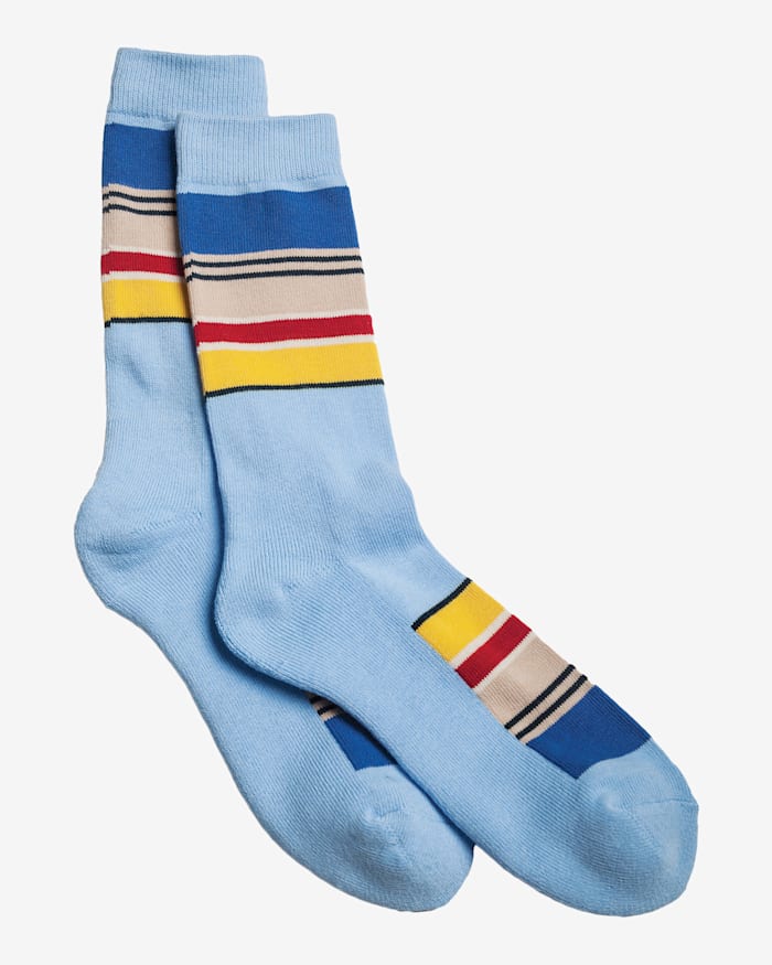 NATIONAL PARK STRIPE CREW SOCKS